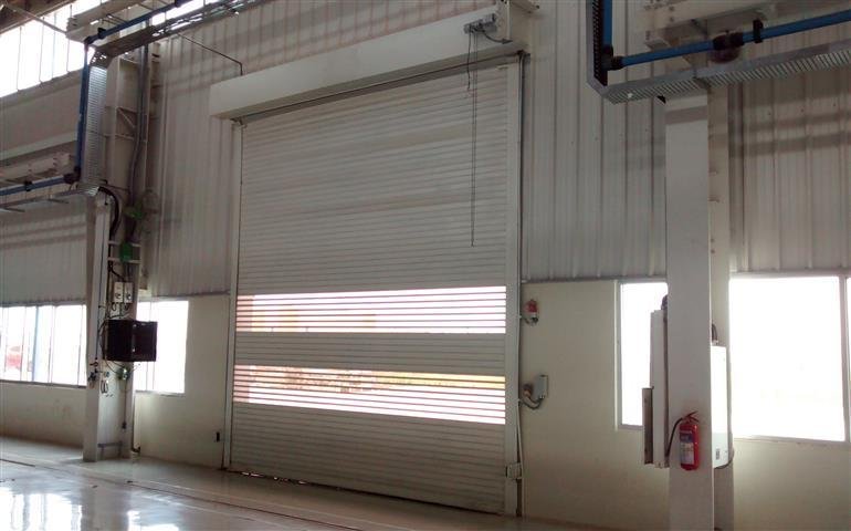 Automatic rolling shutter solution by NIHVA for commercial use