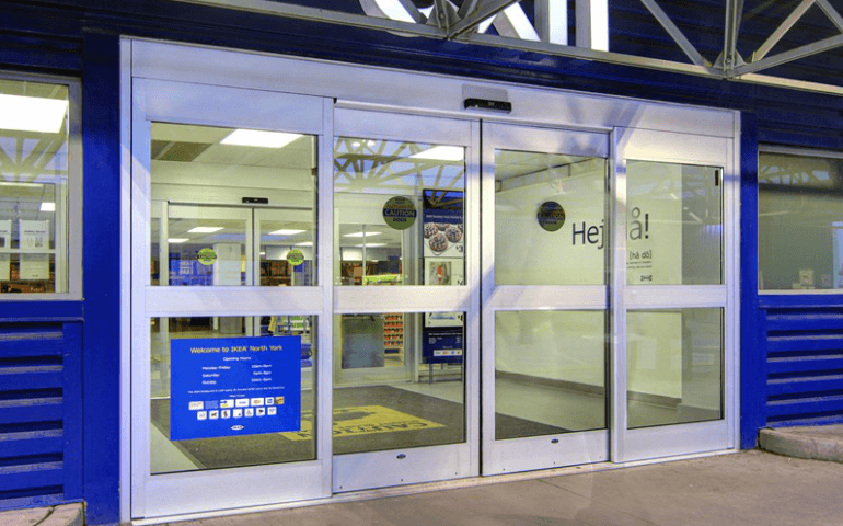 Automatic Sliding glass Doors