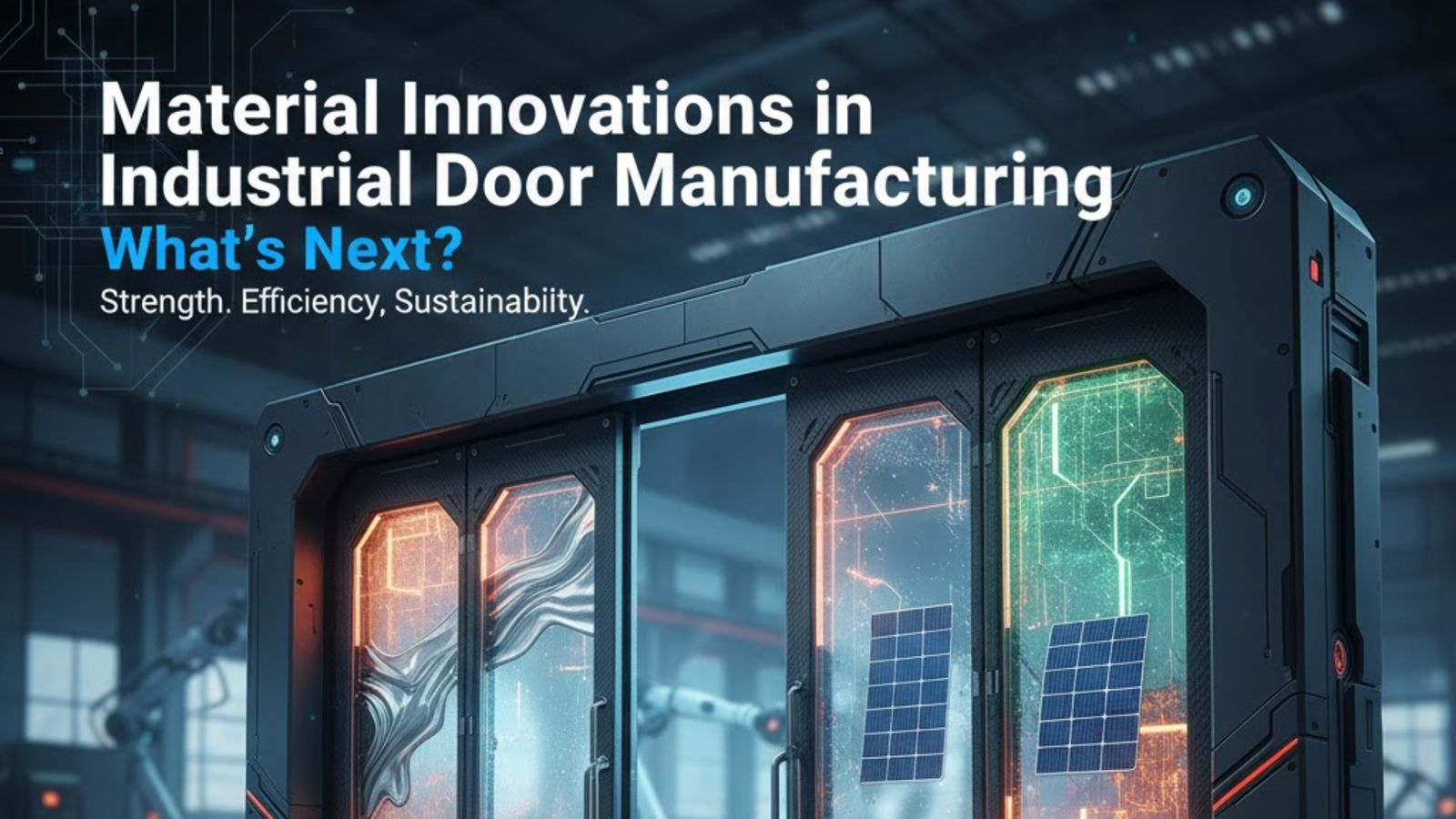 Material Innovations in Industrial Door Manufacturing