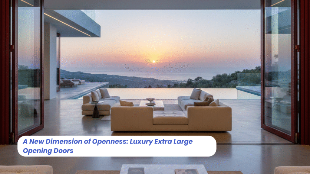 Extra Large Opening Doors