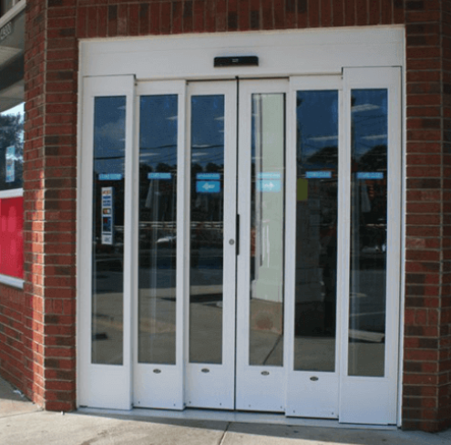 eavy-duty telescopic sliding doors for industrial environments
